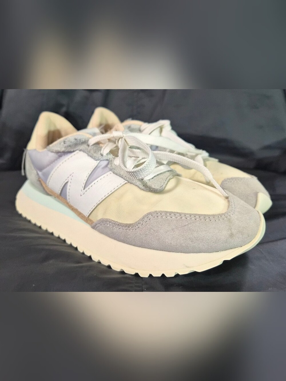 Women's New Balance 237 "Violet Haze Macadamia Nut" (WS237PC) Sz. 7.5